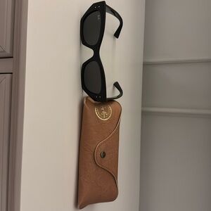 RAY-BAN ZENA BIO-BASED Frame Polished Black Dark Grey Lenses